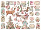 Die Cuts surtidos - Pink  Christmas