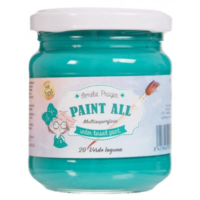 Pintura Multisuperficie " Paint All" 20 verde laguna - 180 ml.