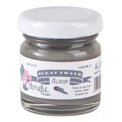 Amelie ChalkPaint 23 acero 30 ml