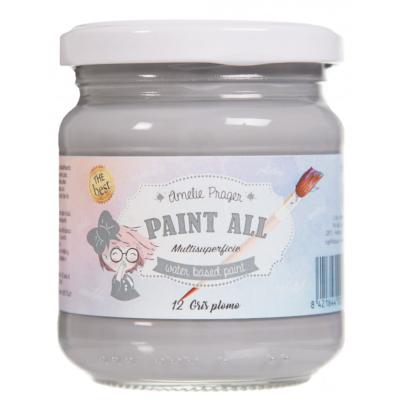 Pintura Multisuperficie " Paint All" 12 gris plomo - 180 ml.