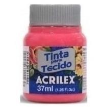 Pintura Tela Mate Acrilex N-527 -37 ml.  Pink 