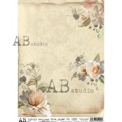 Papel de Arroz  A-4 AB Studio 1337