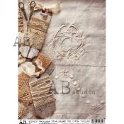 Papel de Arroz  A-4 AB Studio 916