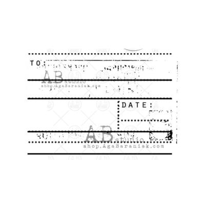 Sellos de Caucho AB Studio ID-753 Label