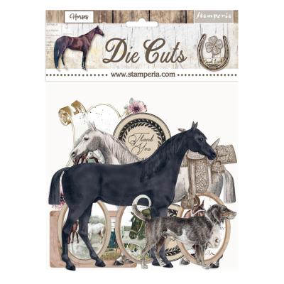 Die Cuts surtidos - Romantic Horses - Stamperia