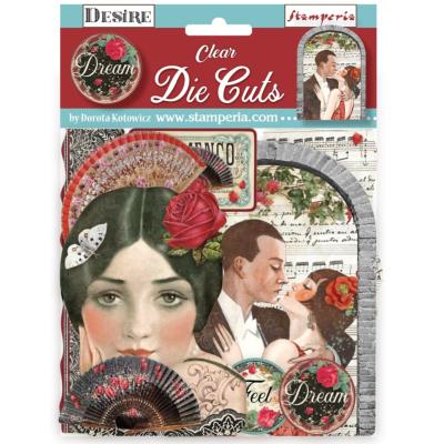 Clear Die Cuts  - Desire -Stamperia-