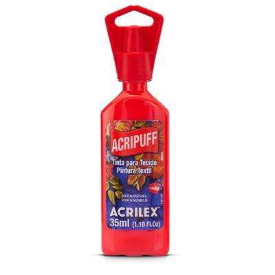 Pintura Hinchable Acrilex 35 ml 507 Rojo fuego