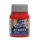 Pintura Tela Mate Acrilex N-583 Rojo tomate -37 ml. 