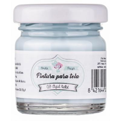 Pintura Tela 09 Azul Bebe -30 ml. 