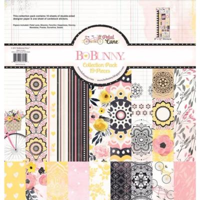 Kit Papeles Estampados 12x12 Petal Lane