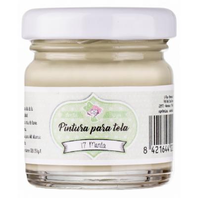 Pintura Tela 17 Menta -30 ml. 
