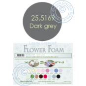 Hoja Din A-4 Foamiran Gris Oscuro 0.8 mm