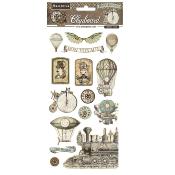 Chipboard - 15x30 Voyages fantastiques Stamperia