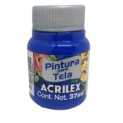 Pintura Tela Mate Acrilex N-543 Azul Ultramar -37 ml. 