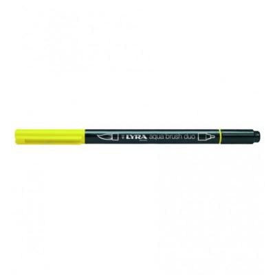 Rotulador Lyra Aqua Brush Duo Amarillo Cadmio Limon