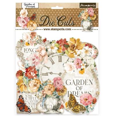 Die Cuts surtidos Stamperia  - Garden of Promises