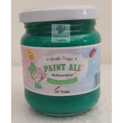 Pintura Multisuperficie " Paint All" 38 Verde - 180 ml.