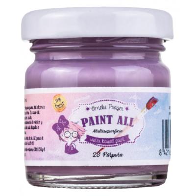 Pintura Multisuperficie " Paint All" 28 purpura - 30 ml.