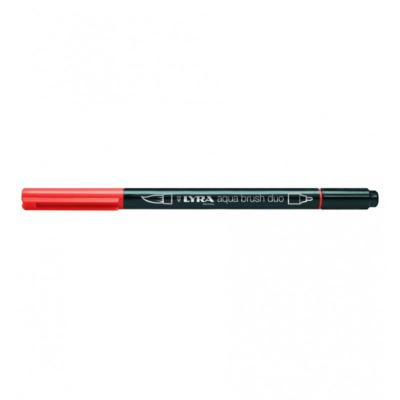 Rotulador Lyra Aqua Brush Duo rojo saturno