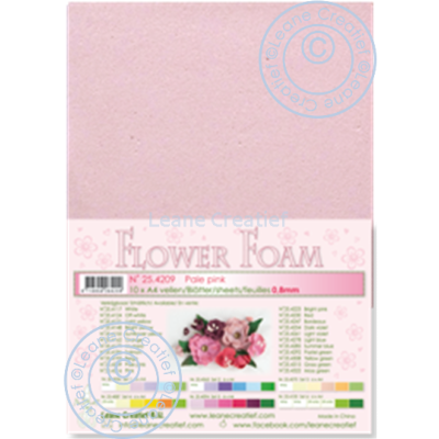 Hoja Din A-4 Foamiran Rosa palido 0.8 mm