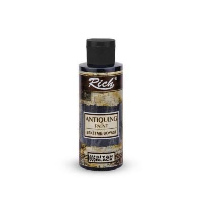 Tinte Antiquing Paint Rich 120CC. BLACK