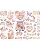 Die Cuts surtidos - Romance forever Journaling Journaling Stamperia