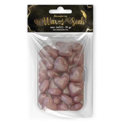 Repuesto de cera 20 grs. Heart Pearl Pink