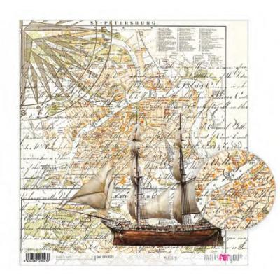 Papel de Arroz 31,8 x 30 cm Maritim Papers For You