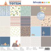 Set Papeles Artemio Totem 40 hojas