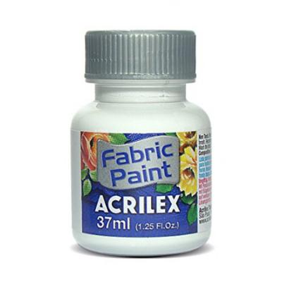 Pintura Tela Mate Acrilex N-519 Blanco -37 ml. 