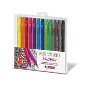 12 Rotuladores Dual Artist Color Experience Alpino