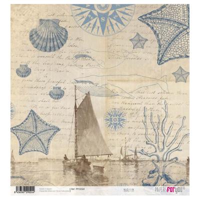 Papel de Arroz 31,8 x 30 cm Maritim Papers For You