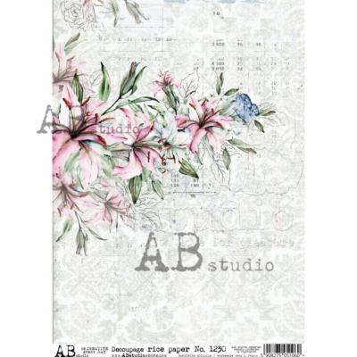 Papel de Arroz  A-4 AB Studio 1230