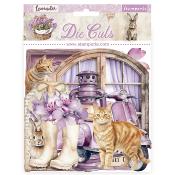 Die Cuts surtidos Lavender Stamperia