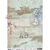 Papel de Arroz  A-4 AB Studio 1226