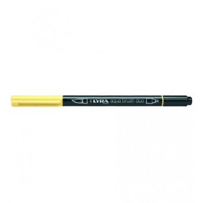 Rotulador Lyra Aqua Brush Duo Amarillo Claro