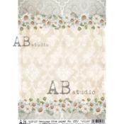 Papel de Arroz  A-4 AB Studio 1357